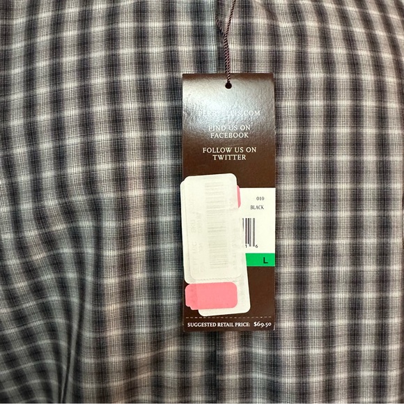 NWTs PERRY ELLIS Size LARGE Long Sleeve Dress Shirt - Picture 6 of 7